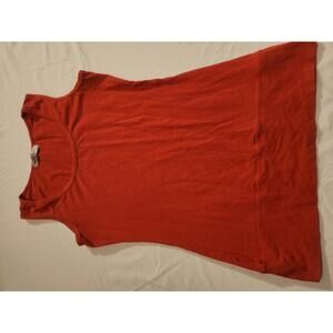 Moxeay Red Long Tank Top. Women's Size Medium. Very good condition